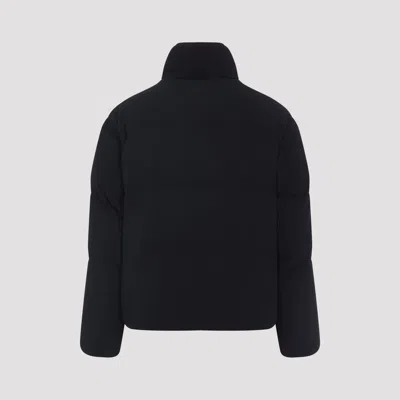 Giorgio Armani Quilted High Collar Jacket With Front Pockets