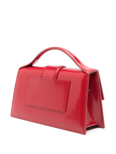 Jacquemus Le Bambino Red Handbag With Removable Shoulder Strap In Leather Woman