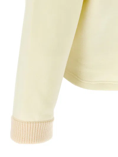 Jacquemus Ribbed Collar Long Sleeves Sweater In Neutral