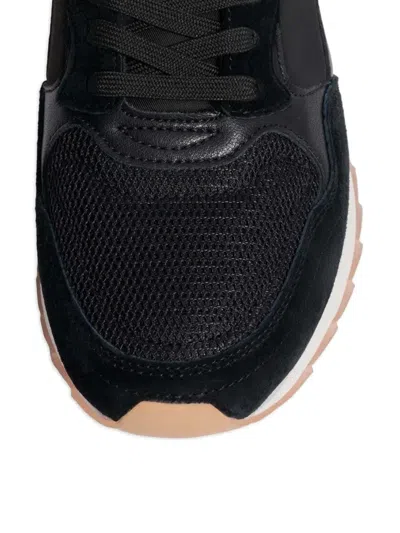Hoff Mesh Low-top Sneakers In Black