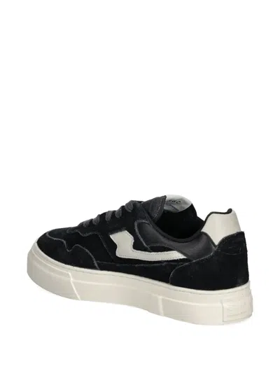 Stepney Workers Club Pearl S-strike Low-top Sneakers In Black