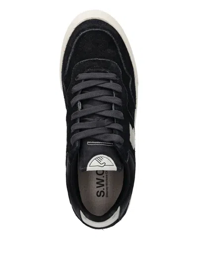 Stepney Workers Club Pearl S-strike Low-top Sneakers In Black