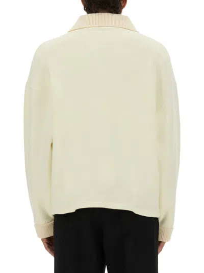 Jacquemus Ribbed Collar Long Sleeves Sweater