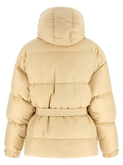 Ienki Ienki Michlin Puffer Jackets Beige In Yellow