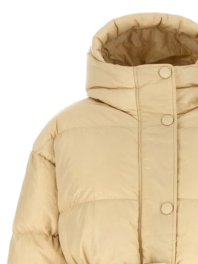 Ienki Ienki Michlin Puffer Jackets Beige In Yellow
