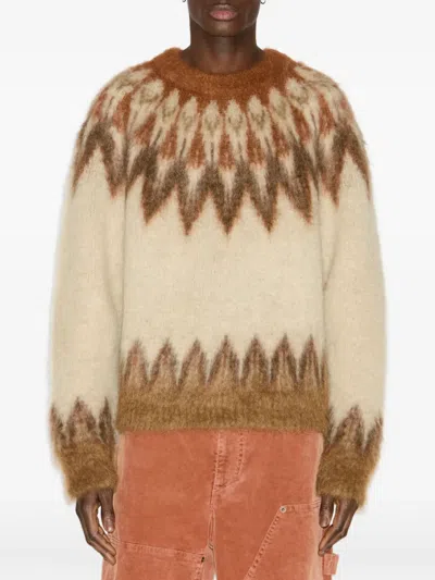 Isabel Marant Sweater Nicolas In Brown