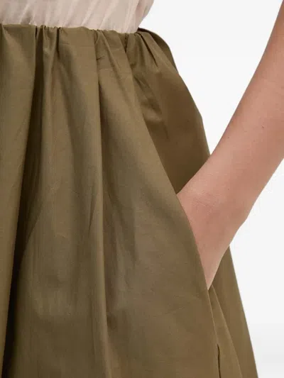 Sandro Ferrone Elasticated-waist Dress In Neutral