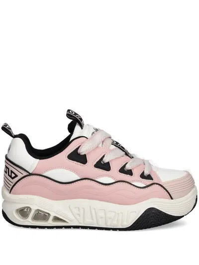 Buffalo Hero Skate Lace-up Sneakers In Pink