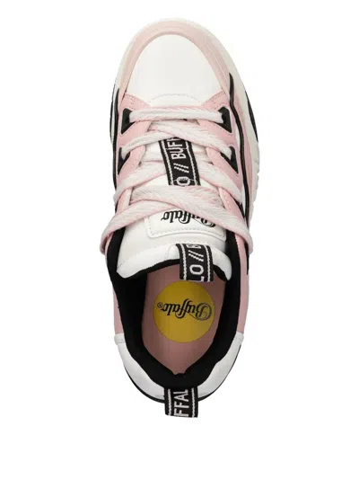 Buffalo Hero Skate Lace-up Sneakers In Pink