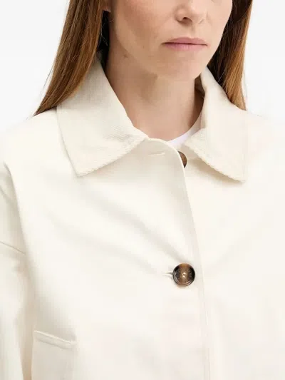 Barbour Abbey Corduroy-collar Jacket In Neutral