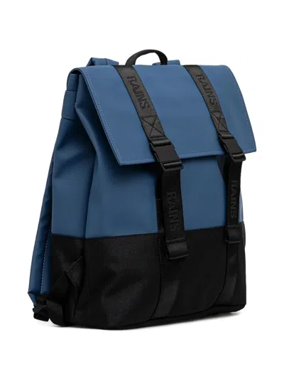 Rains Flap-top Backpack In Blue