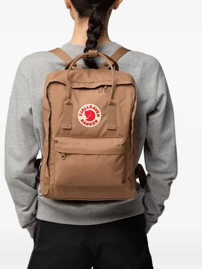 Fjall Raven Logo-print Backpack In Purple