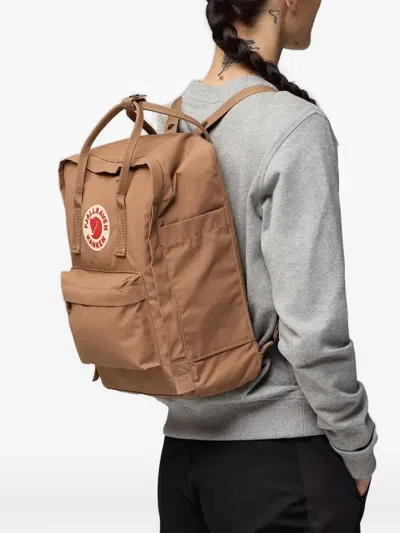 Fjall Raven Logo-print Backpack In Purple