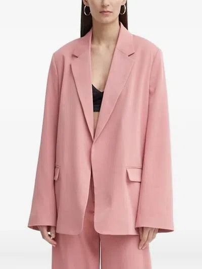 Drykorn Open-front Blazer In Pink