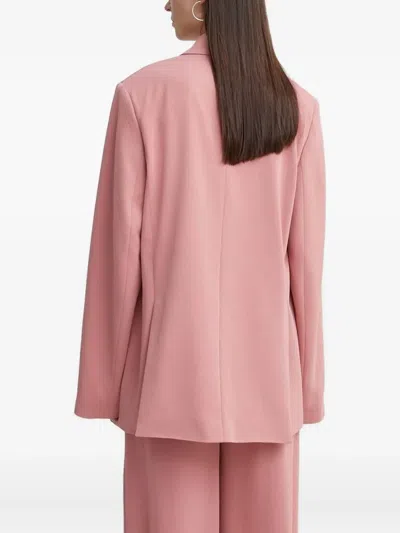 Drykorn Open-front Blazer In Pink