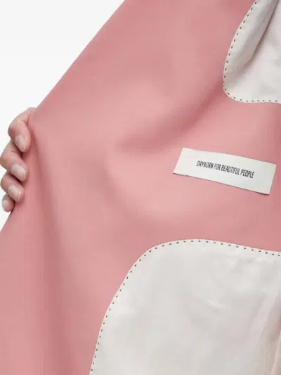 Drykorn Open-front Blazer In Pink