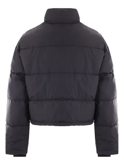 Courrèges Courreges Woman Puffer Black Size M Viscose, Polyurethane, Elastane, Polyamide