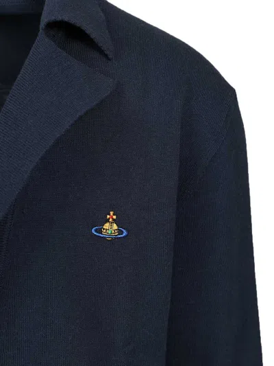 Vivienne Westwood Samuel Cardigan Knitwear Blue In Blue