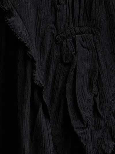 Munthe Perilla Ruffled Top In Black