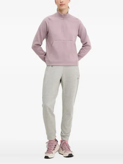 双向口袋拉链领卫衣