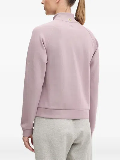 双向口袋拉链领卫衣