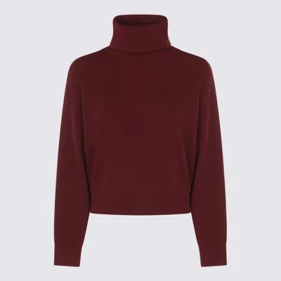 Brunello Cucinelli Cashmere Blend English Ribbed Turtleneck Sweater In Multi