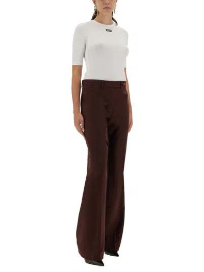 Rotate Birger Christensen Rotate Birgerchristensen Tshirt With Logo In White