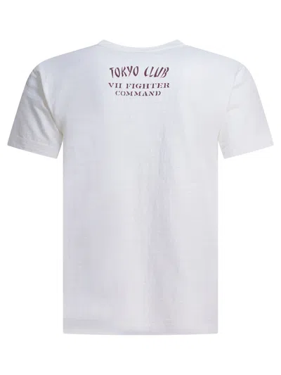 Buzz Rickson's White Cotton T-shirt In White
