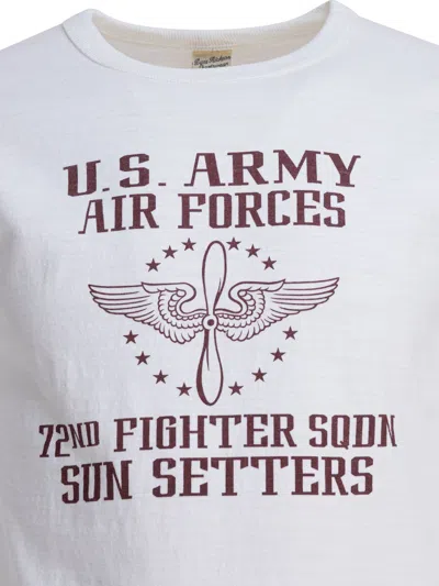 Buzz Rickson's White Cotton T-shirt In White