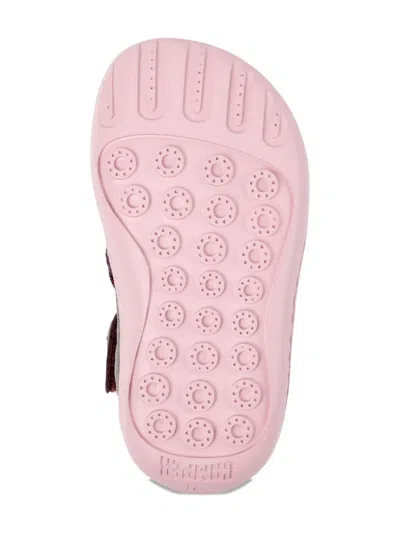 Camper Peu Zebra-print Ankle Boots In Brown