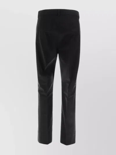 Max Mara Felice Trousers With Back And Side Pockets In Black