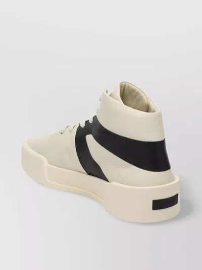 Fear Of God High-top Basketball Sneaker With Stripe Detail In Multi