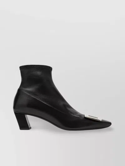 Roger Vivier Beautiful Vivier Ankle Boots In Black