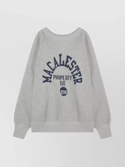 Champion Grey Sweatshirt True To Archive Reverse Weave In Gray