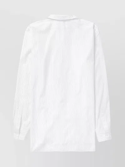 1989 Studio Striped Long Sleeves Shirt In White