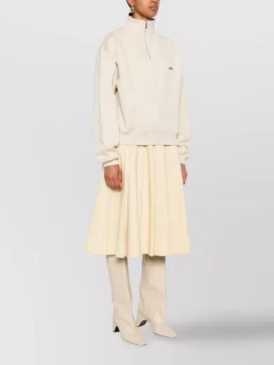 Jacquemus Le Camionneur Grosgrain Sweatshirt In Neutral