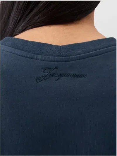 Jacquemus Le T-shirt J In Blue