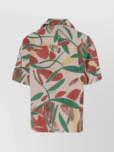 Jacquemus La Chemise Fonccio Cotton Shirt In Neutral