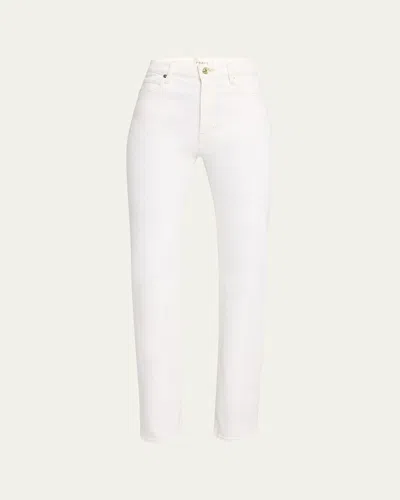 Frame "malibu" Midi Shoulder Bag In White