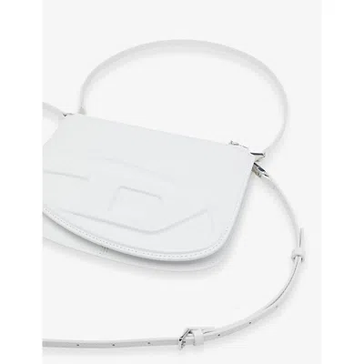 Diesel White 1dr Twin Shoulder Bag