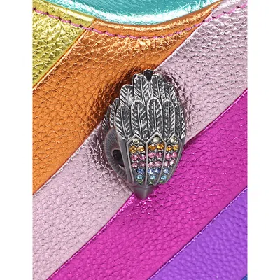 Kurt Geiger Kensington Heart Shape Crossbody In Multi