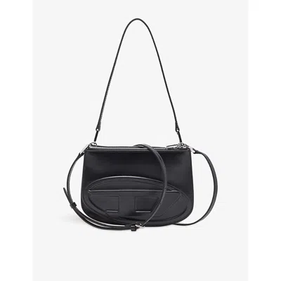 Diesel 1dr Twin Black Shoulder Bag In Black