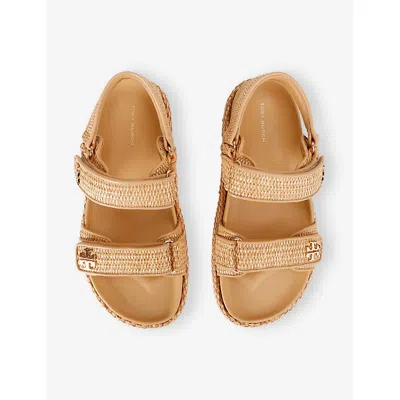 Tory Burch Kira Sport Slingback Sandals In Brown