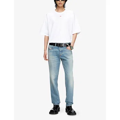 Diesel Mens 01 2023 D-finitive Relaxed-fit Denim Jeans In Blue