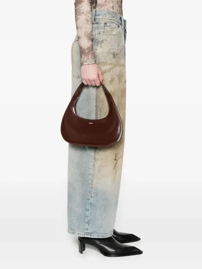 Coperni 'slim Swipe' Shoulder Bag In Brown