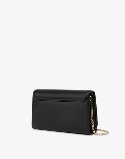 Love Moschino Decorated Shoulder Bag In Black