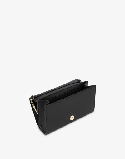 Love Moschino Decorated Shoulder Bag In Black