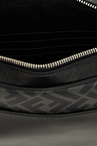 Fendi Adjustable Detachable Shoulder Strap Camera Case In Black