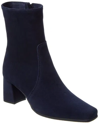La Canadienne Faye Waterproof Suede Boot In Blue