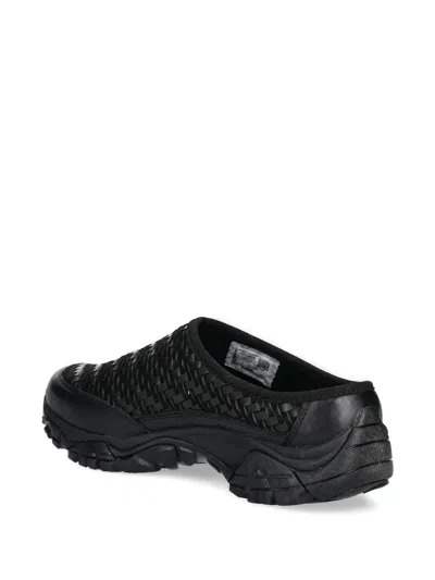 Merrell Textured Woven Clog In Black